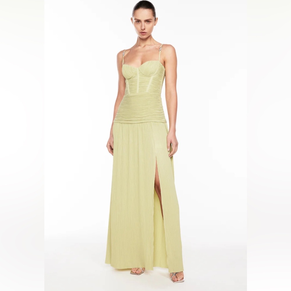 NWT Manning Cartell Double Time Pleat Dress